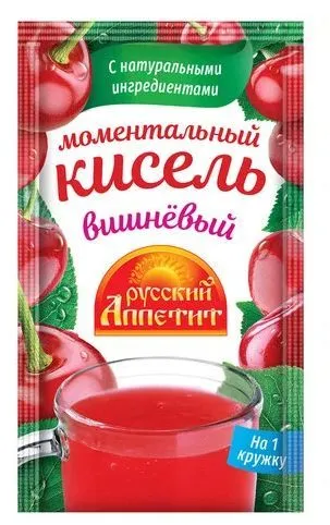 КИСЕЛЬ РУСС АППЕТИТ ВИШНЯ М\У 30 ГР *30 