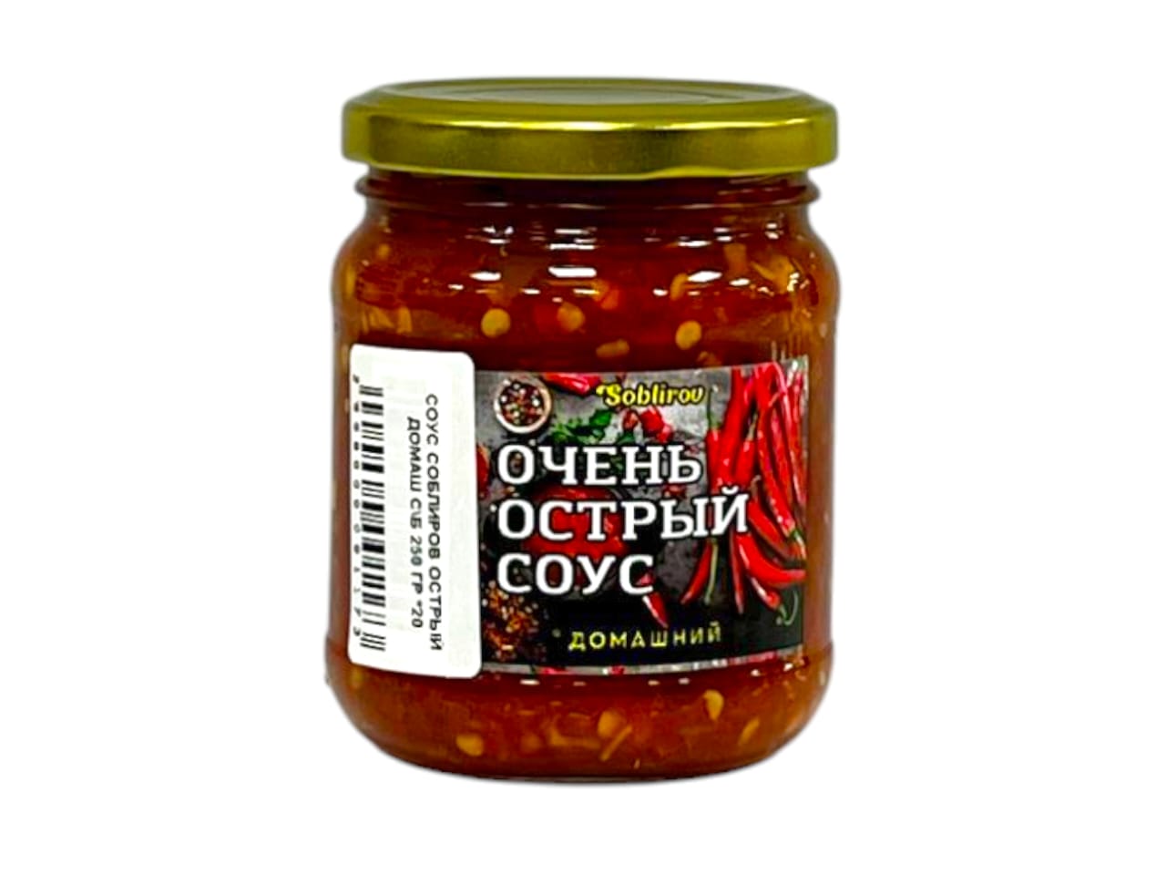 СОУС СОБЛИРОВ ОСТРЫЙ ДОМАШ С\Б 250 ГР *20