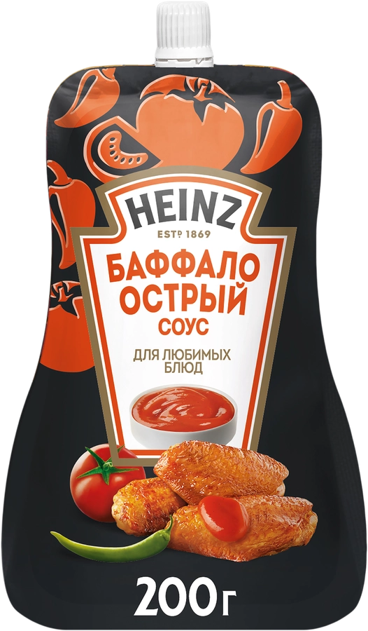 СОУС ХАЙНЦ БАФФАЛО ОСТРЫЙ Д\П 200 ГР *14