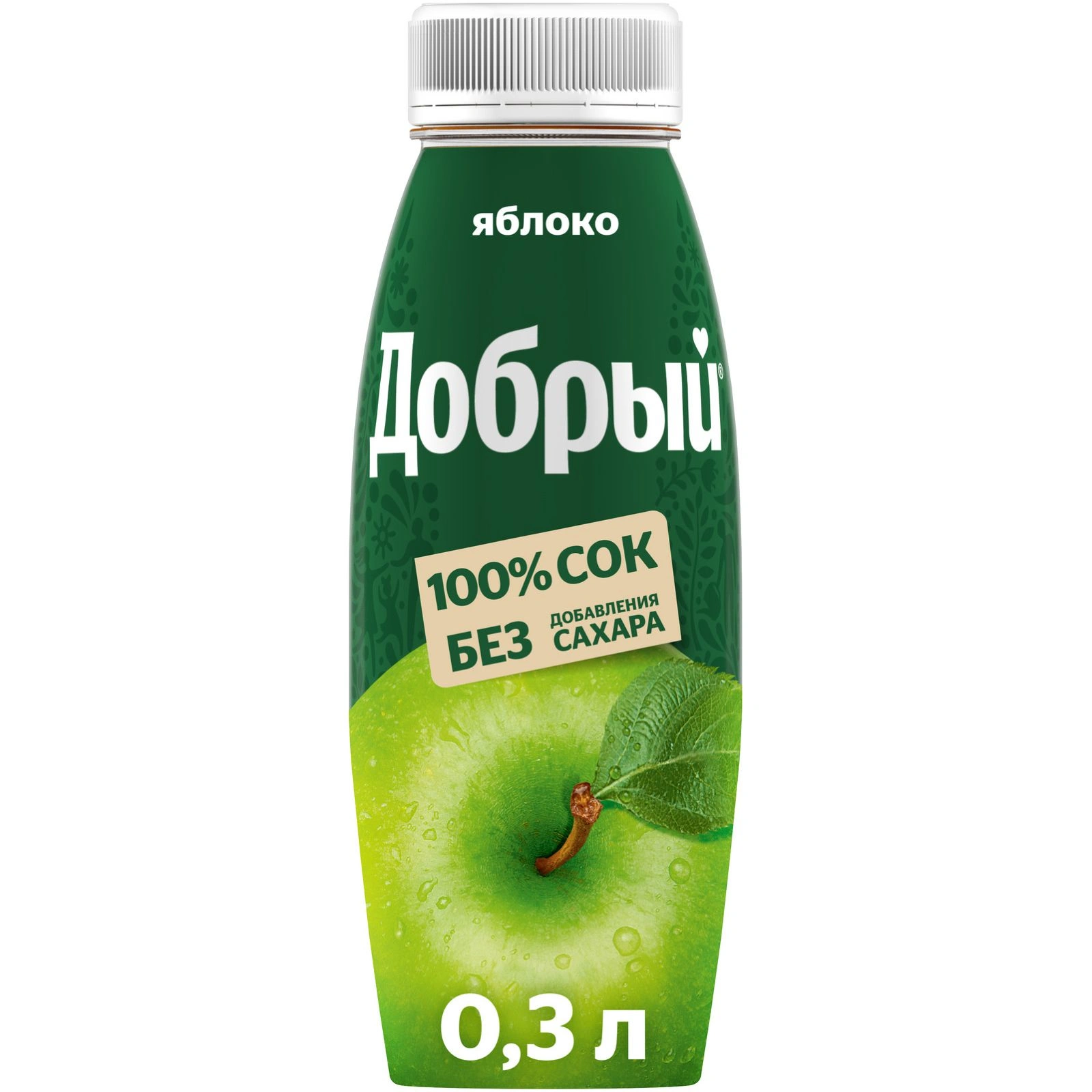 СОК ДОБРЫЙ ЯБЛОКО ПЭТ 0,3 Л *12