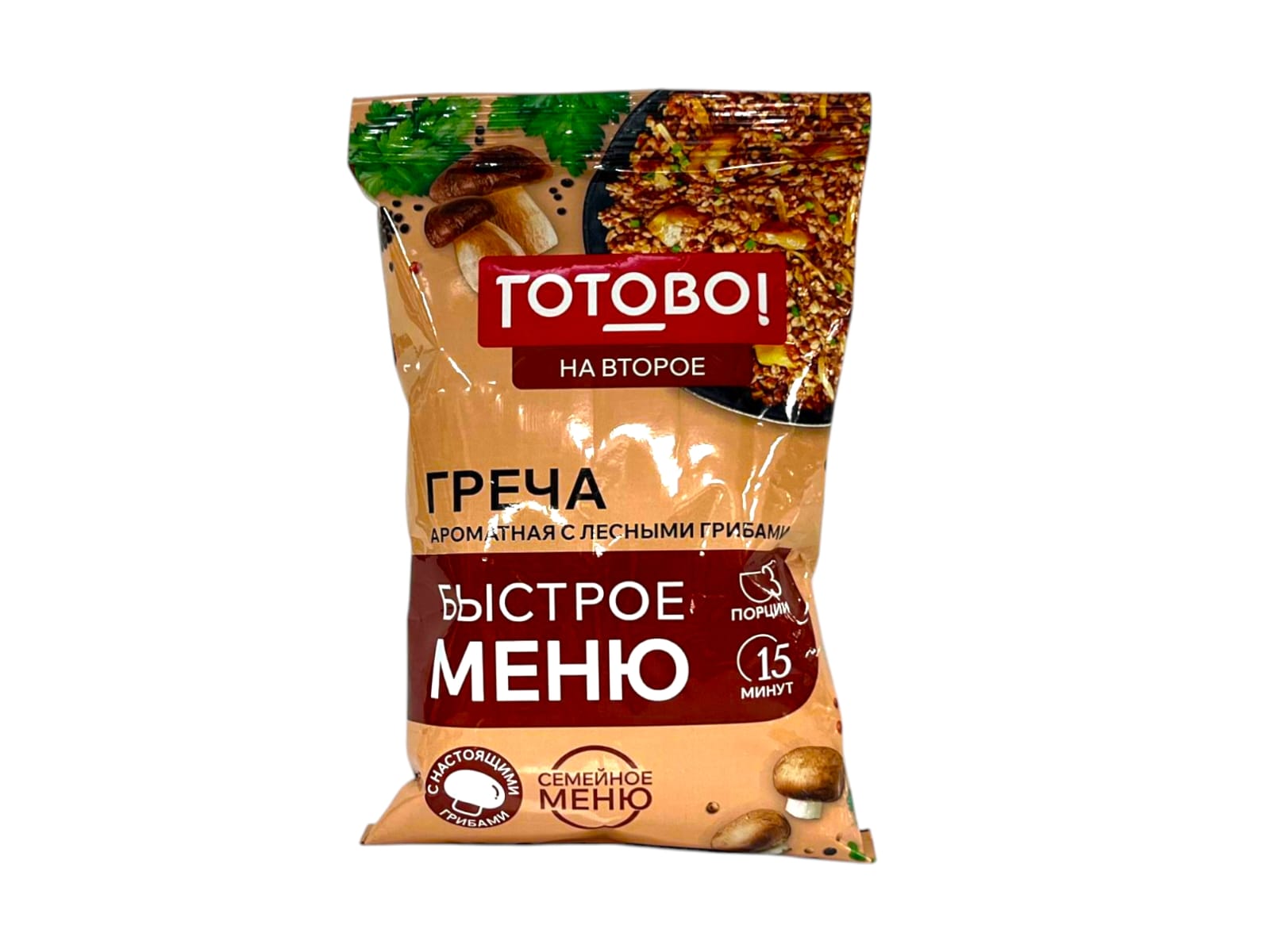 ГОТОВО ГРЕЧКА ГРИБЫ М\У 220 ГР *10
