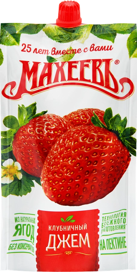 ДЖЕМ МАХЕЕВ КЛУБНИКА М\У 300 ГР *16