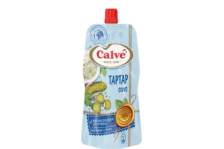 СОУС КАЛЬВЕ ТАРТАР Д\П 230 ГР *28