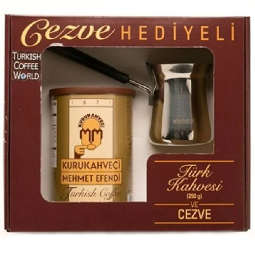КОФЕ МЕХМЕД П\У 250 ГР+ТУРКА 