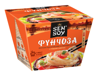 ФУНЧОЗА СЕНСОЙ Б\П ШИИТАКЕ КОР 125 ГР *12