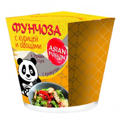 ФУНЧОЗА АЗИЯ ФЮЖН КУРИЦА ОВОЩИ СТАК 68 ГР *8