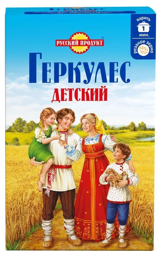 ХЛОПЬЯ ГЕРКУЛЕС ДЕТСКИЙ КОР 350 ГР *6