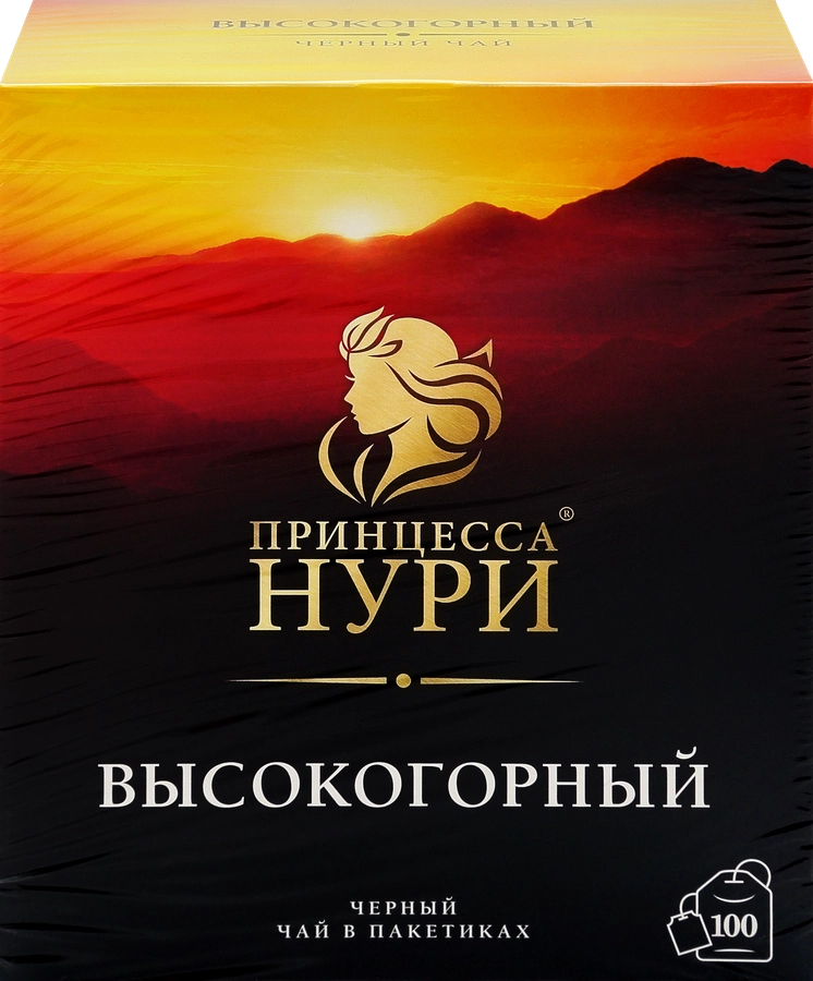 ЧАЙ НУРИ ЦЕЙЛОН 100 ПАК *18