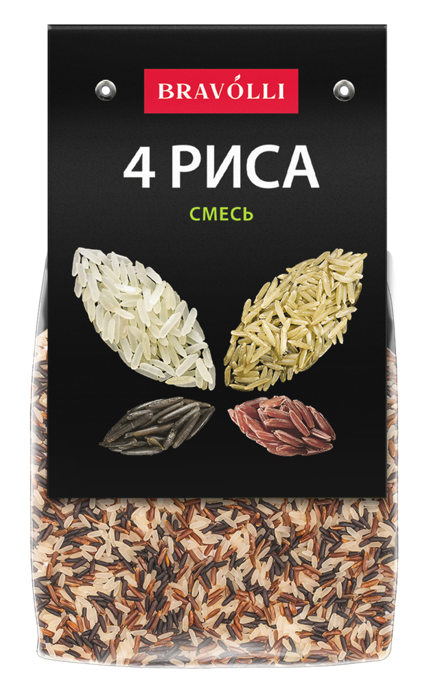 РИС БРАВОЛИ СМЕСЬ 4РИСА М\У 350 ГР *11