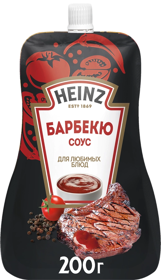СОУС ХАЙНЦ БАРБЕКЮ Д\П 200 ГР *14