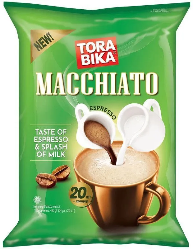 КОФЕ ТОРАБИКА МАККИАТО М\У 20 ПАК *25 ГР *12