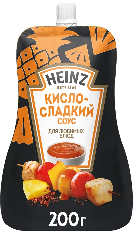 СОУС ХАЙНЦ КИСЛО СЛАДКИЙ Д\П 200 ГР *14