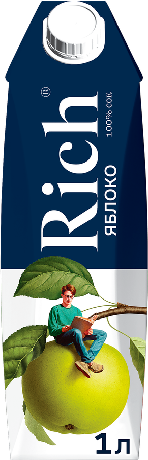 СОК РИЧ ЯБЛОКО Т\П 1 Л *12