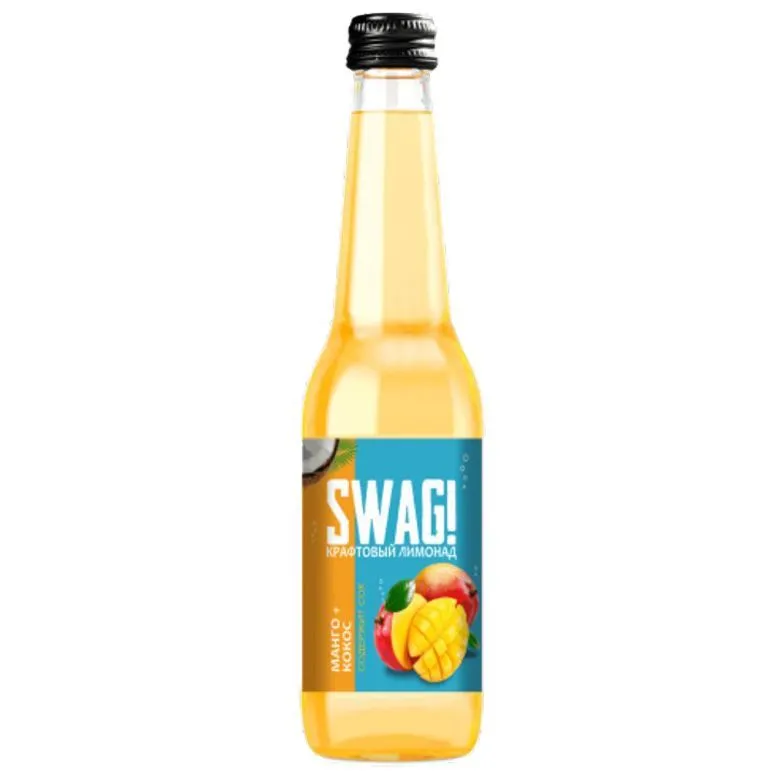 ГАЗ НАП SWAG МАНГО КОКОС С\Б 0,33 Л *12