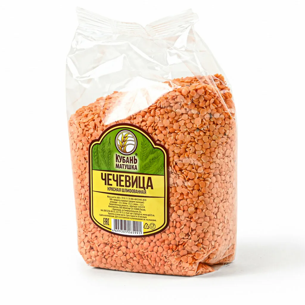 ЧЕЧЕВИЦА КУБАНЬ МАТУШКА КРАСНАЯ М\У 600 ГР *8
