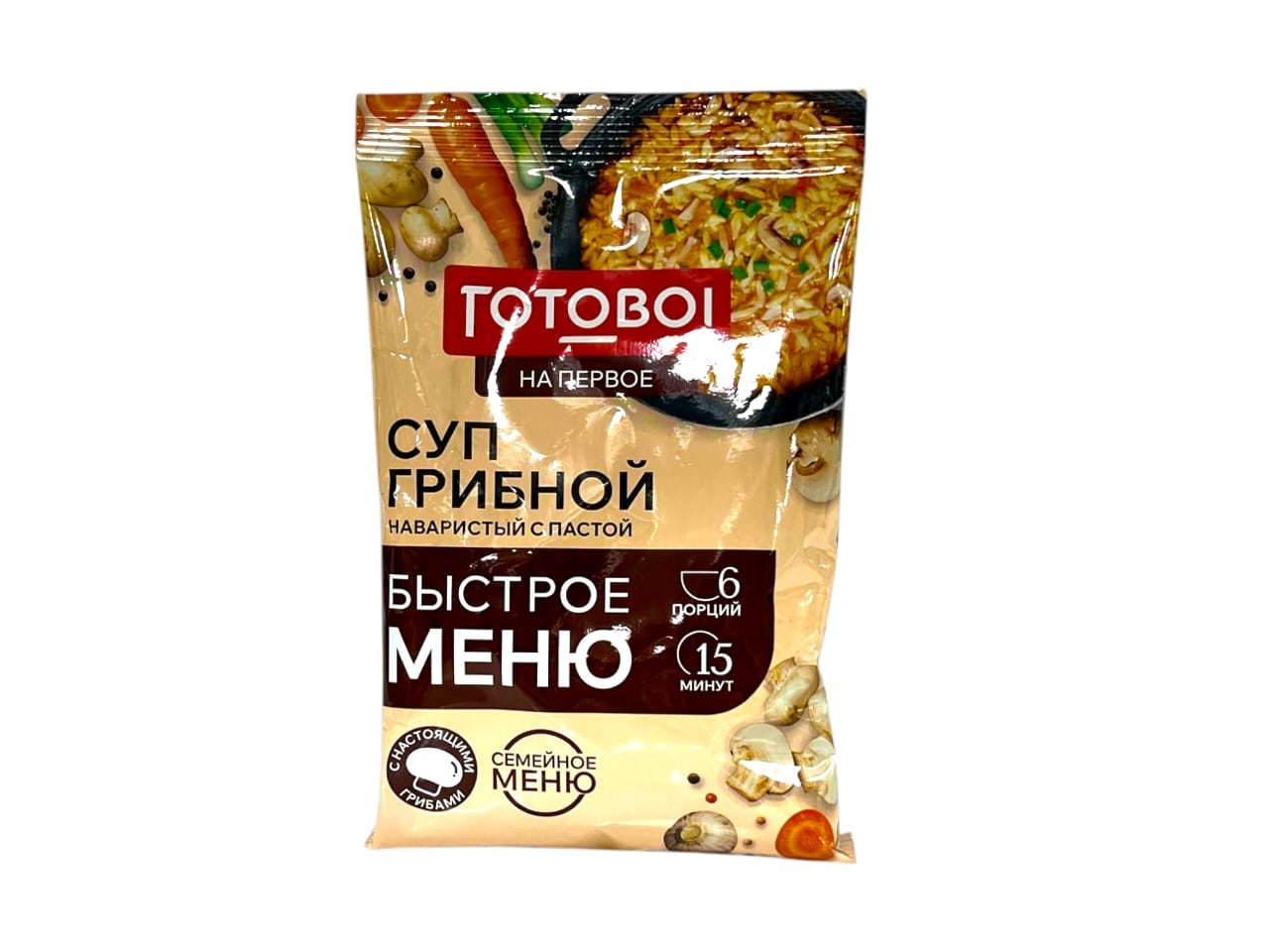ГОТОВО СУП ГРИБНОЙ М\У 150 ГР *10