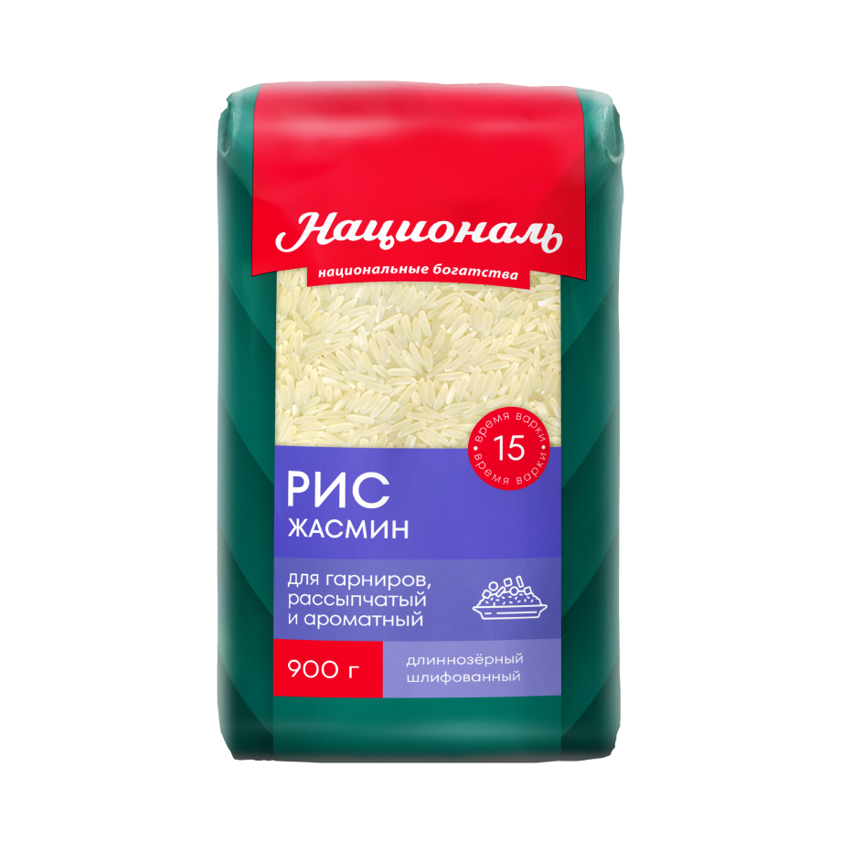 РИС НАЦИОНАЛЬ ЖАСМИН 800 ГР *12