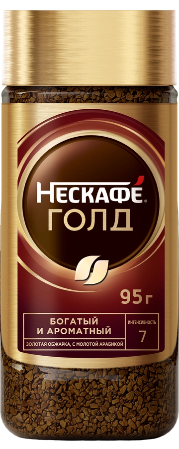 КОФЕ НЕСКАФЕ ГОЛД С\Б 95 ГР *12