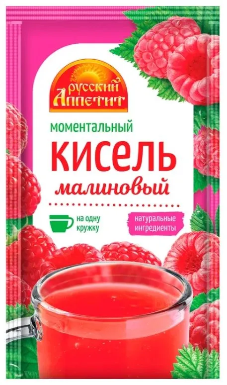 КИСЕЛЬ РУСС АППЕТИТ МАЛИНА М\У 30 ГР *30 