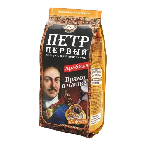 КОФЕ ПЁТР ПЕРВЫЙ В ЧАШКУ М\У 204 ГР *8