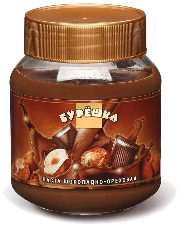 ШОК ПАСТА БУРЕШКА ШОК ОРЕХ С\Б 350 ГР *12
