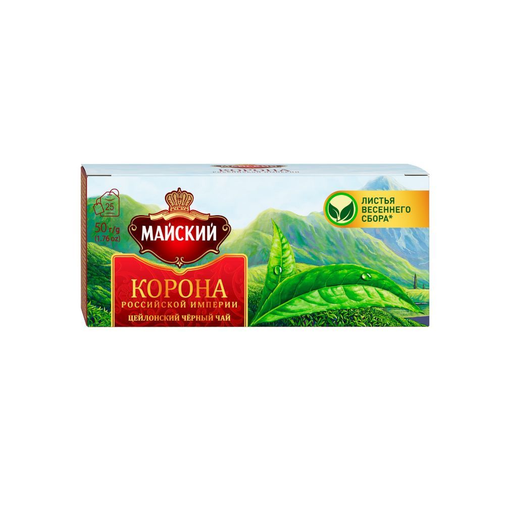 ЧАЙ МАЙСКИЙ КОРОНА ЦЕЙЛОН 25 ПАК *27