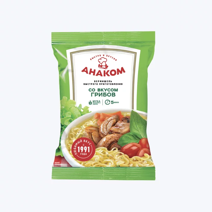 АНАКОМ ЛАПША Б\П ГРИБЫ М\У 60 ГР *80