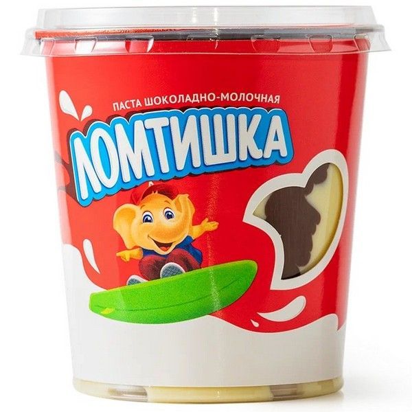 ШОК ПАСТА ЛОМТИШКА ПЭТ 340 ГР *12