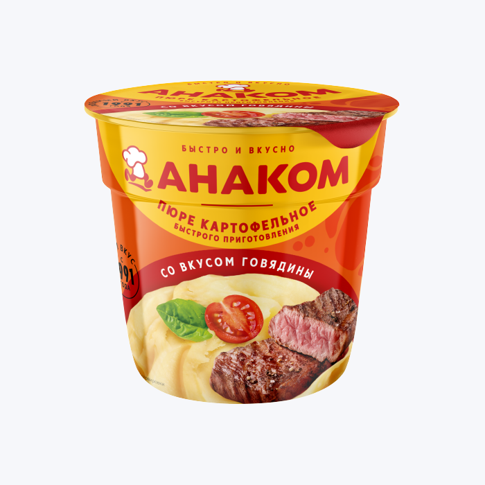 АНАКОМ ПЮРЕ Б\П ГОВЯДИНА СТАК 40 ГР *24