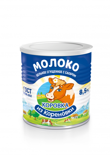 СГУЩ МОЛ КОРОВКА ИЗ КОРЕНОВКИ Ж\Б 360 ГР *20