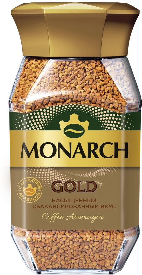 КОФЕ МОНАРХ ГОЛД С\Б 95 ГР *12