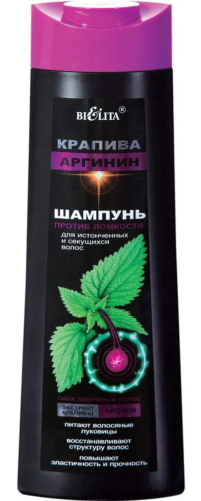 ШАМПУНЬ БЕЛИТА КРАПИВА АРГИНИН 400 МЛ *17