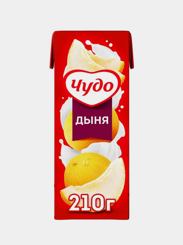 Коктейль молочный Чудо Дыня 2% 0,2 л