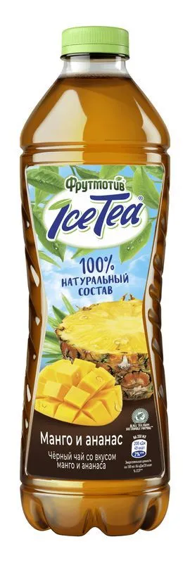 АЙС ТИ ФРУТМОТИВ МАНГО АНАНАС ПЭТ 1,5 Л *6