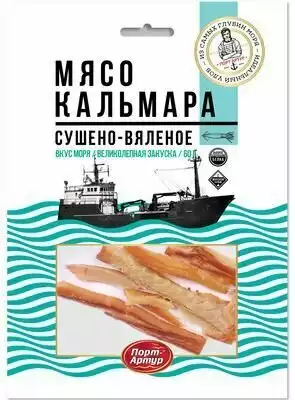 МЯСО КАЛЬМАРА ПОРТ АРТУР М\У 60 ГР *12