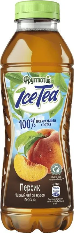 АЙС ТИ ФРУТМОТИВ ПЕРСИК ПЭТ 0,5 Л *6