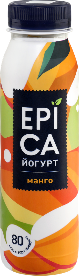 ЭПИКА ЙОГУРТ МАНГО ПЭТ 260 ГР *6