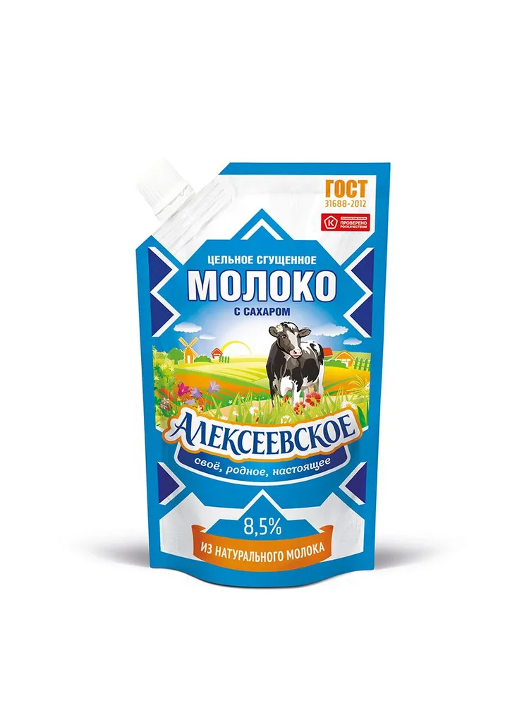 СГУЩ МОЛ АЛЕКСЕЕВСКОЕ 8,5% М\У 270 ГР *24