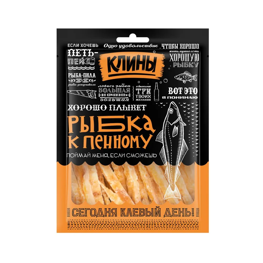 РЫБКА К ПЕННОМУ КЛИНЫ МИНТАЙ М\У 40 ГР *