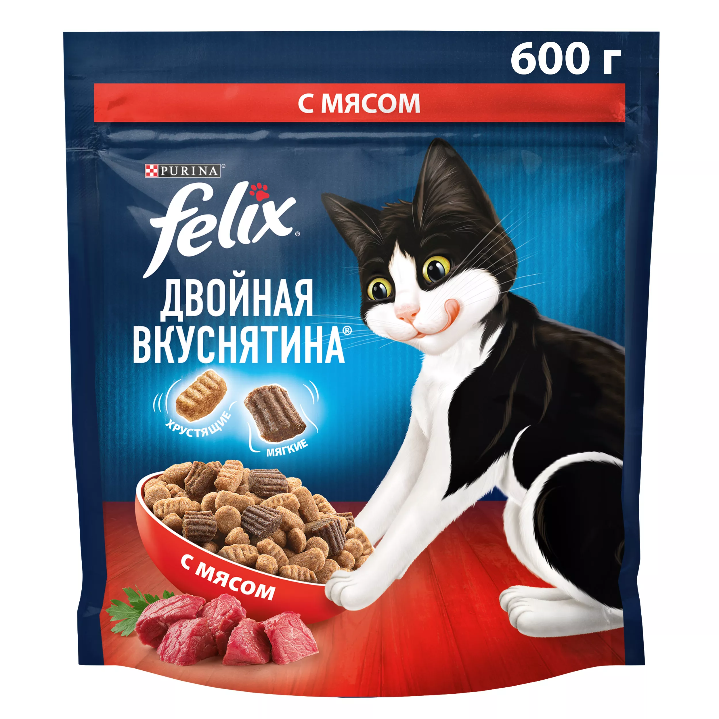 ФЕЛИКС МЯСО М\У 600 ГР *8