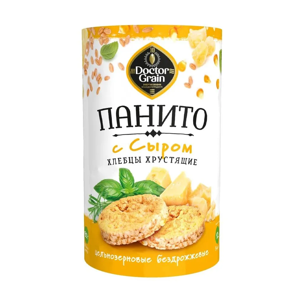 ХЛЕБЦЫ ДР ГРЕЙН ПАНИТО СЫР М\У КРУГ 80 ГР *