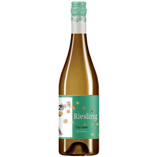 ВИНО МЕДЖИДА RIESLING БЕЛ СУХ 0,75 Л *6