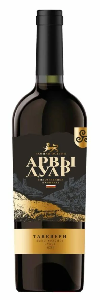 ВИНО АРВЫ ДУАР ТАКВЕРИ КРАС СУХ 0,75 Л *6