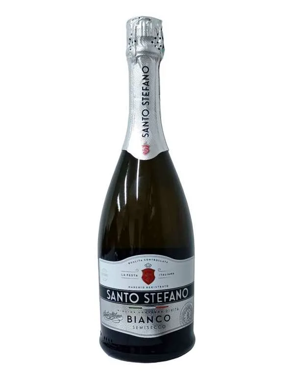 ШАМПАНСКОЕ САНТО СТЕФАНО БИАНКО СЕРЕБРО 0,75 Л