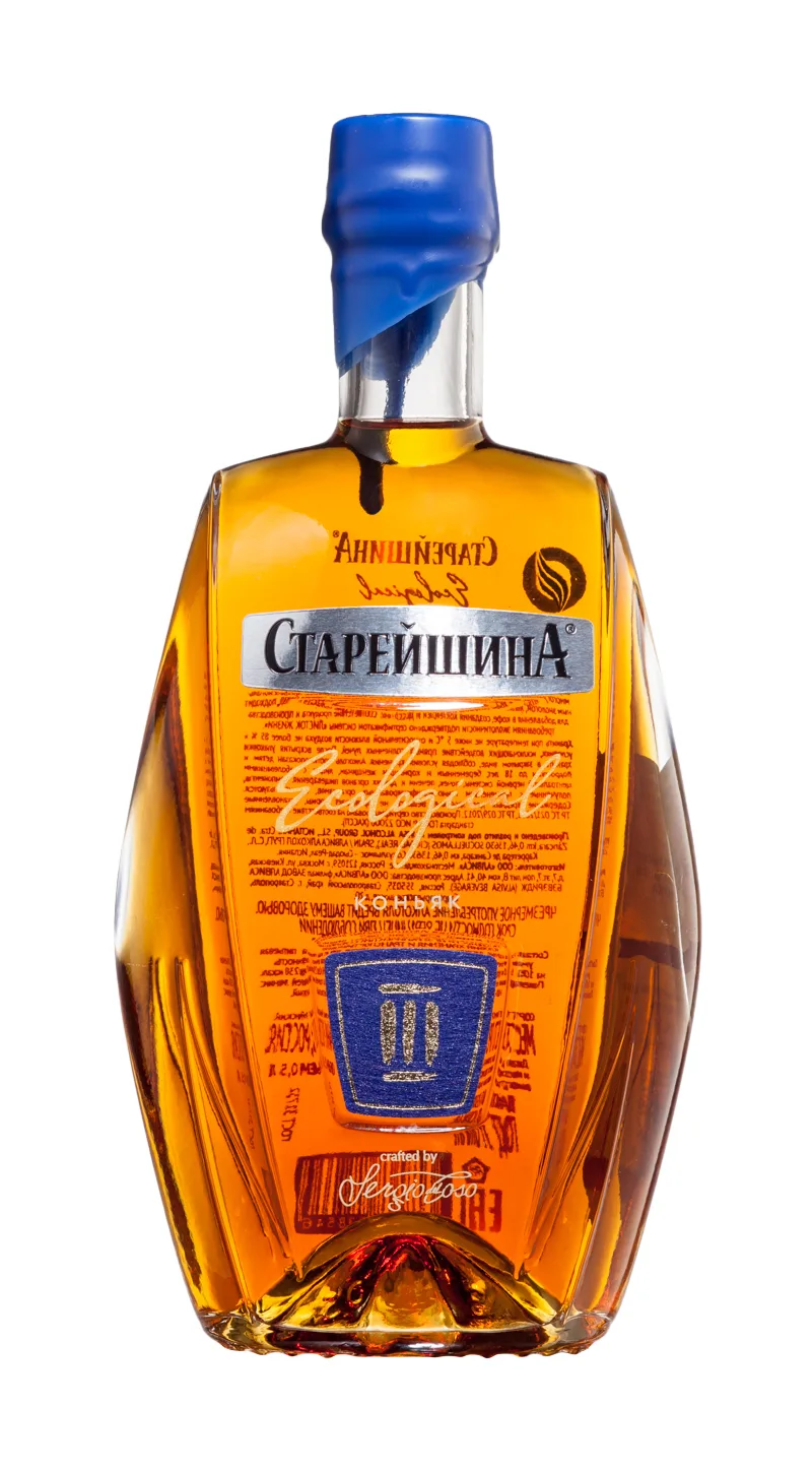 КОНЬЯК СТАРЕЙШИНА 3 ЛЕТ 1 Л