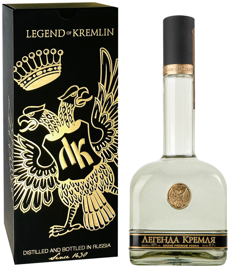 ВОДКА ЛЕГЕНДА КРЕМЛЯ П\У 0,7 Л 