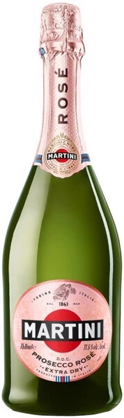 ШАМПАНСКОЕ МАРТИНИ ПРОСЕККО РОЗЕ 0,75 Л