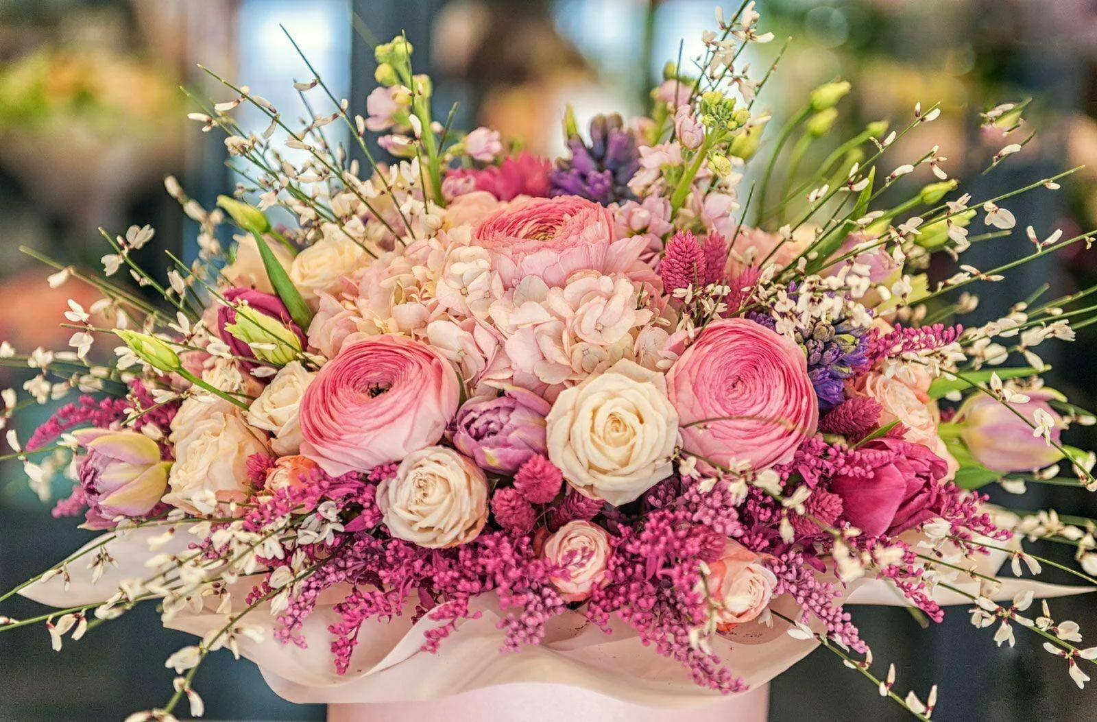 Готовые букеты