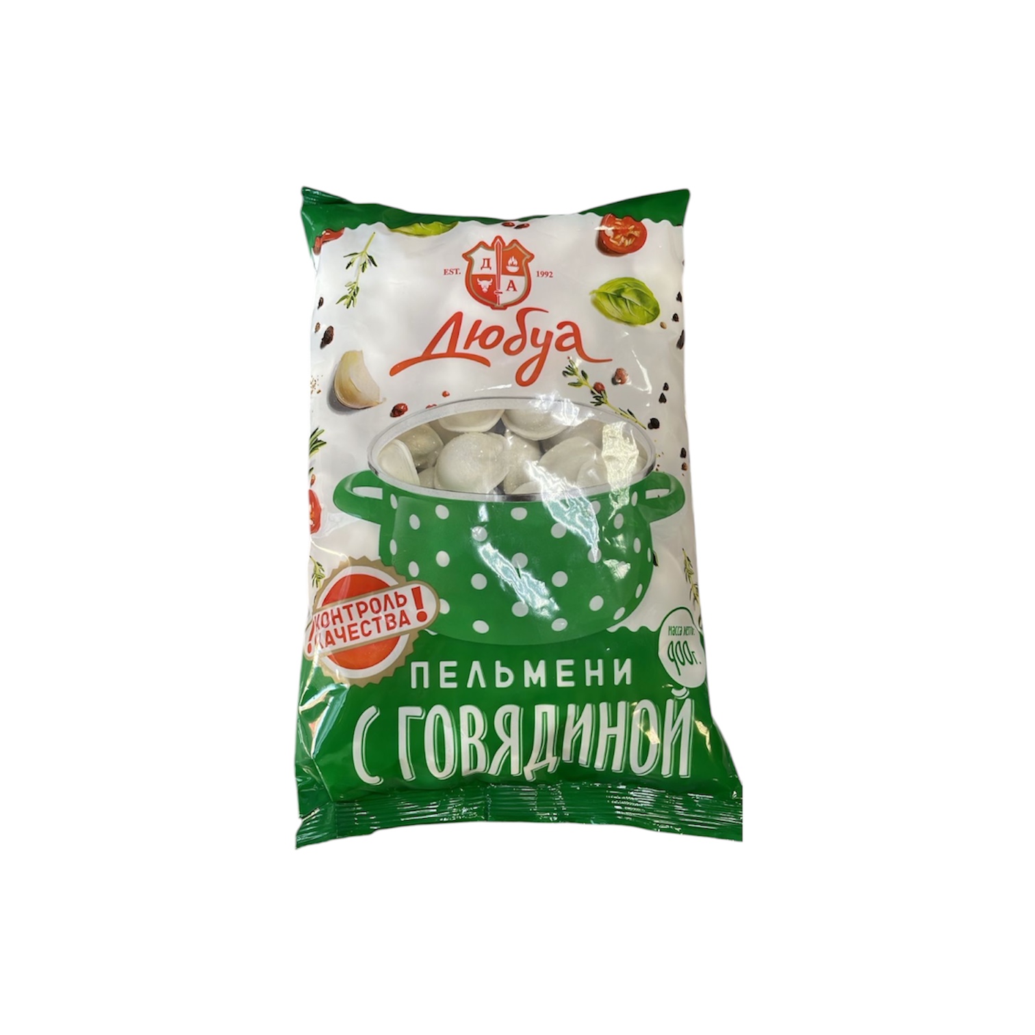 Пельмени Дюбуа с говядиной