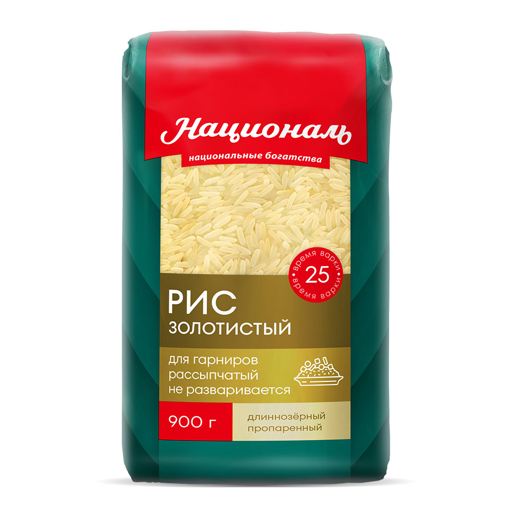 Рис золотистый «Националь»